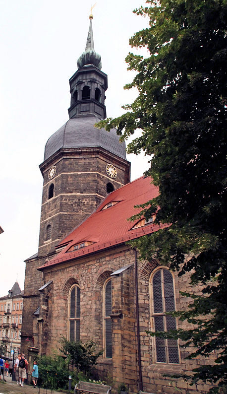 die St. Johanniskirche in Bad Schandau